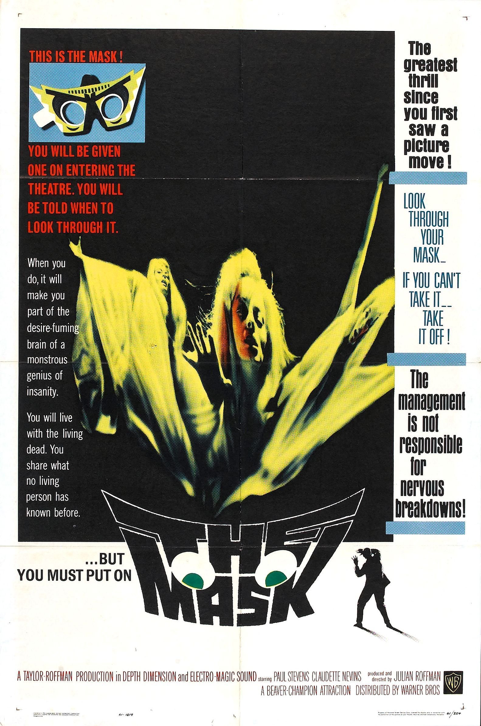 L'affiche du film The Mask [1961]