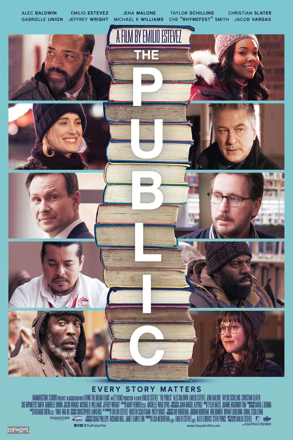 L'affiche du film The Public
