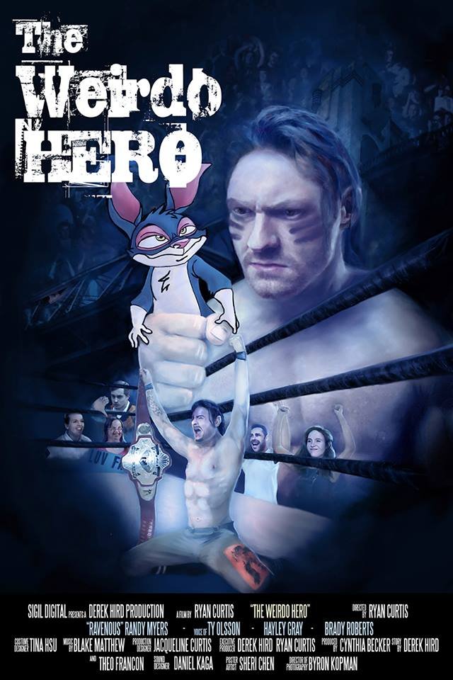 L'affiche du film The Weirdo Hero [2015]