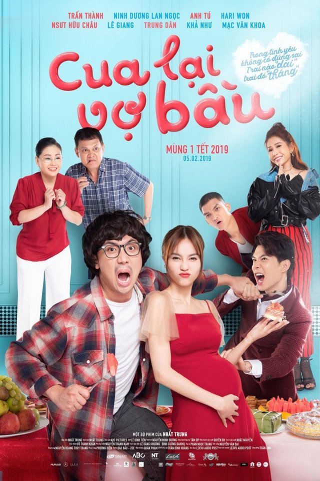 L'affiche originale du film Cua lai vo bau en Vietnamien