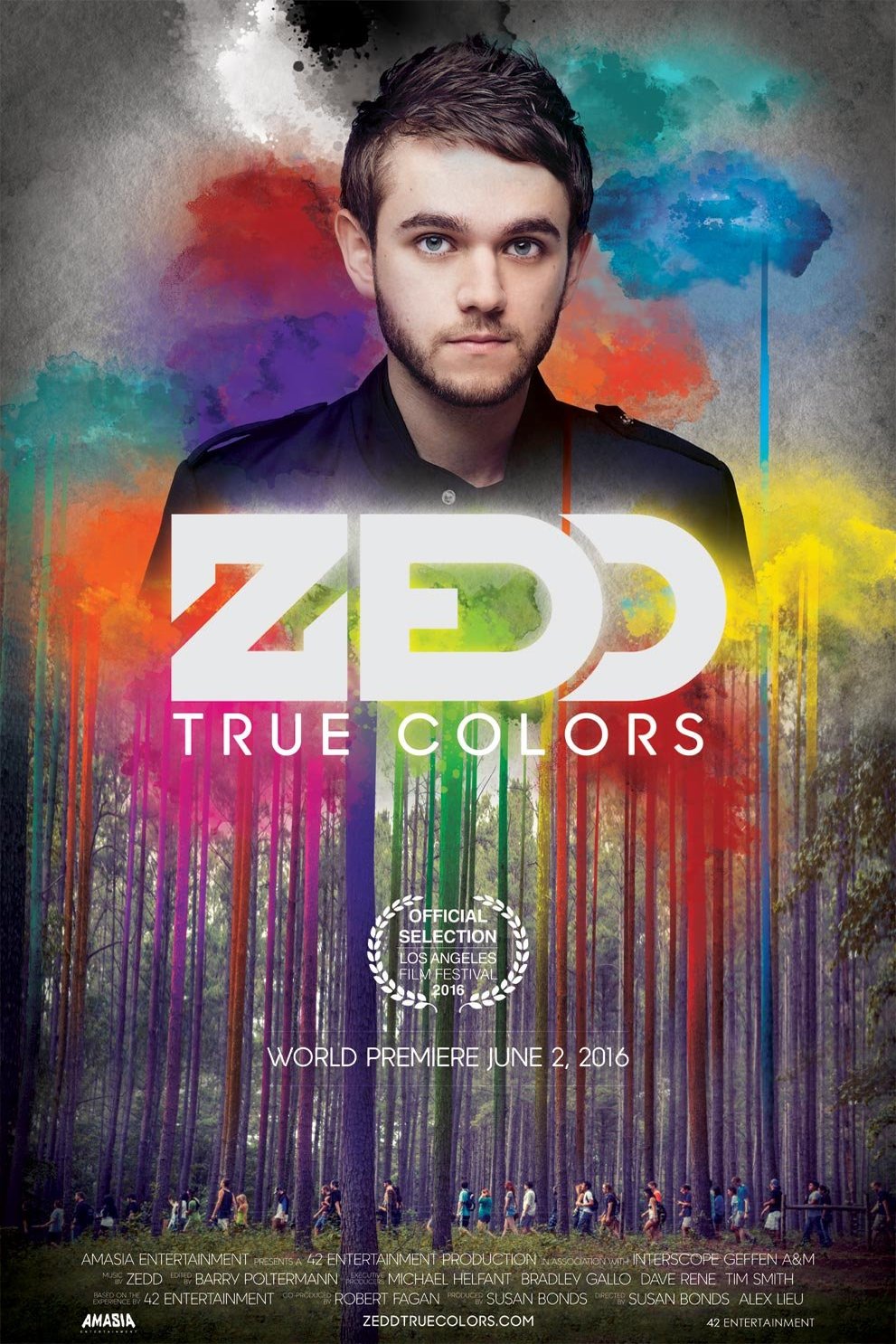 L'affiche du film Zedd True Colors