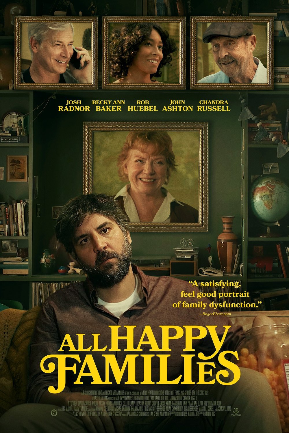 L'affiche du film All Happy Families