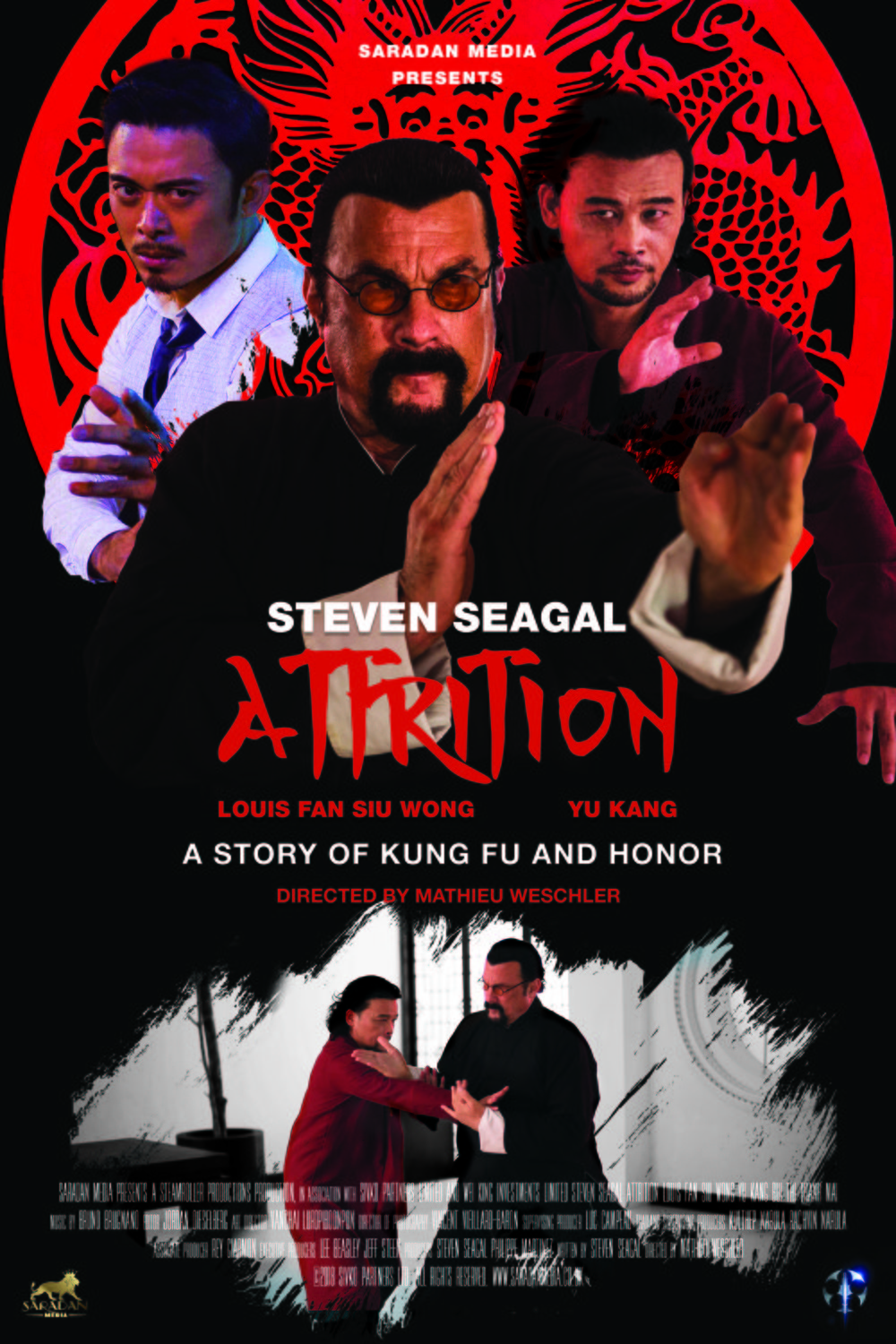 L'affiche du film Attrition