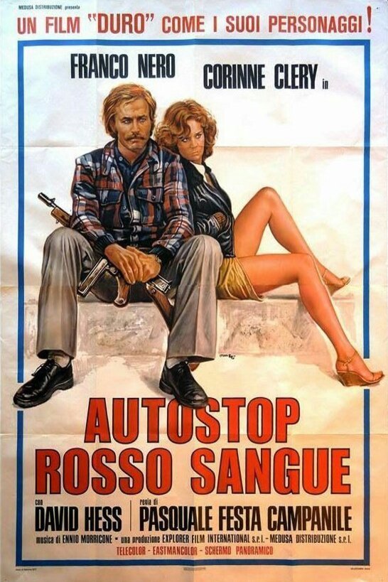 L'affiche du film Autostop rosso sangue