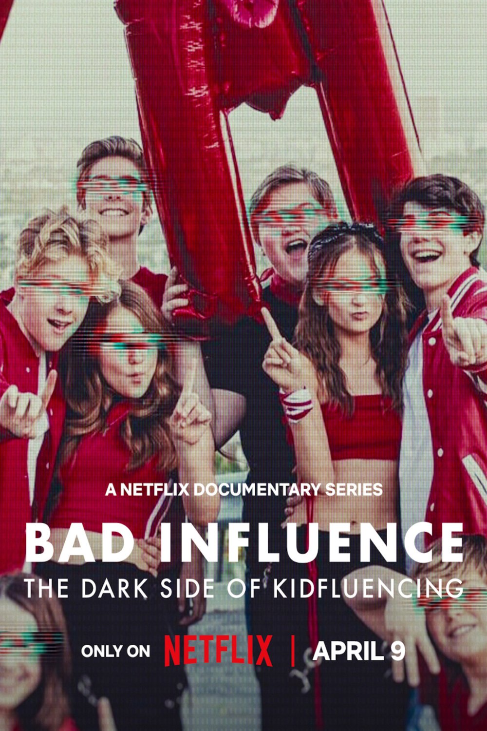 L'affiche du film Bad Influence: The Dark Side of Kidfluencing [2025]
