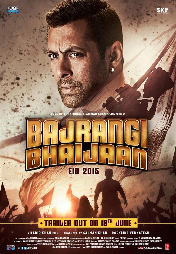 Poster of the movie Bajrangi Bhaijaan