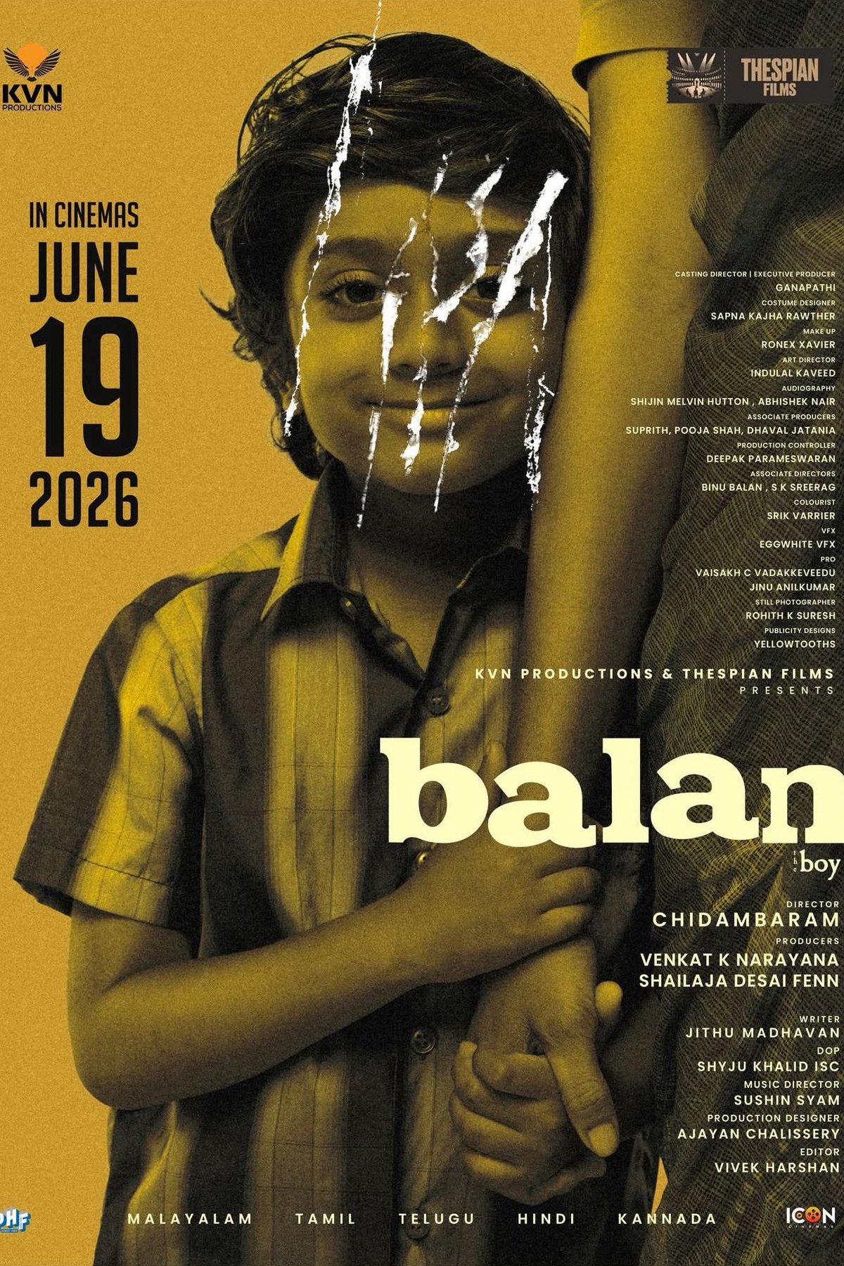 Poster of the movie Balan: The Boy [2026]