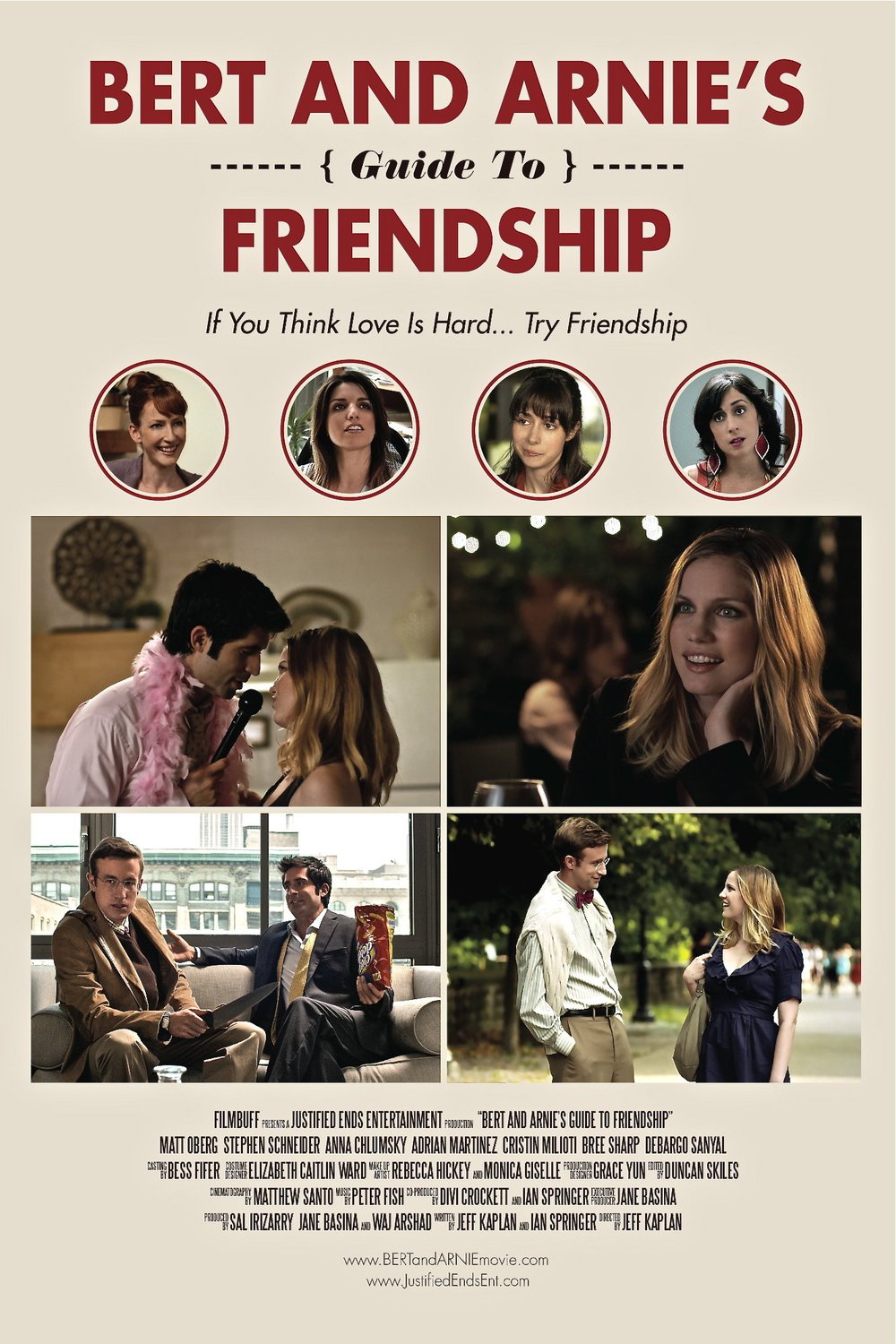 L'affiche du film Bert and Arnie's Guide to Friendship