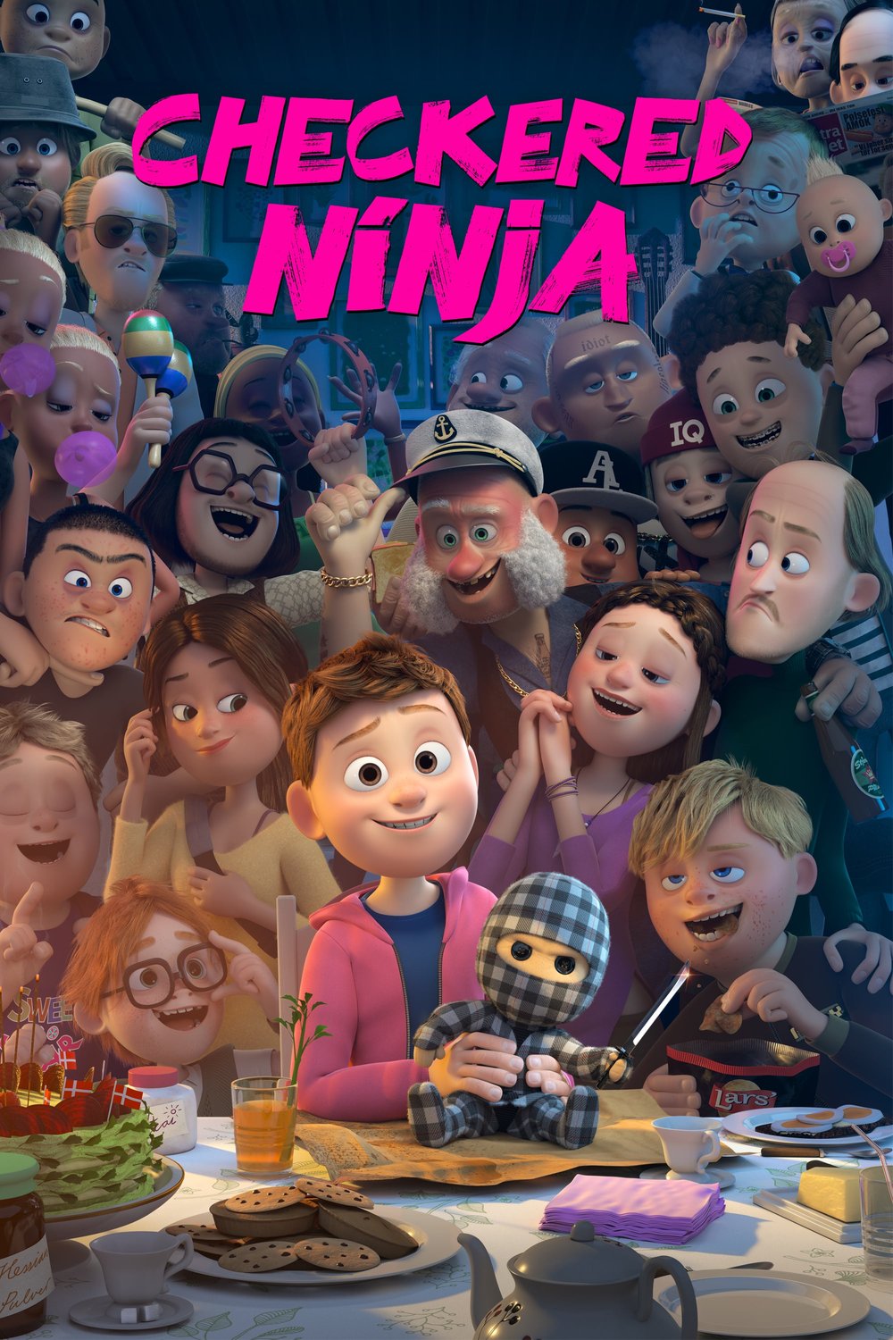L'affiche du film Checkered Ninja