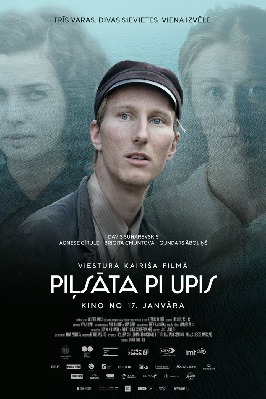 Latvian poster of the movie The Sign Painter
