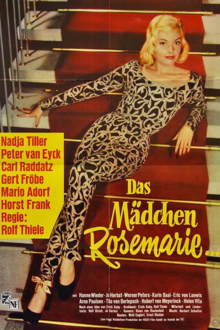 L'affiche du film Das Mädchen Rosemarie