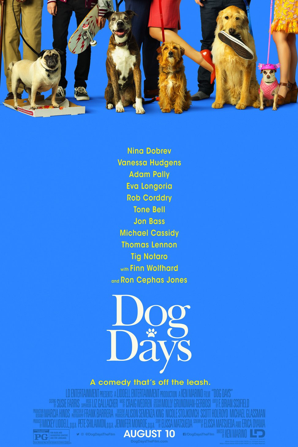 L'affiche du film Dog Days