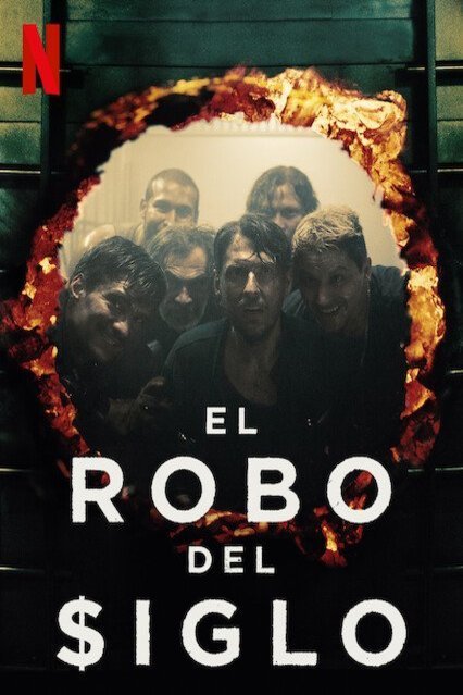 L'affiche originale du film El robo del siglo en espagnol