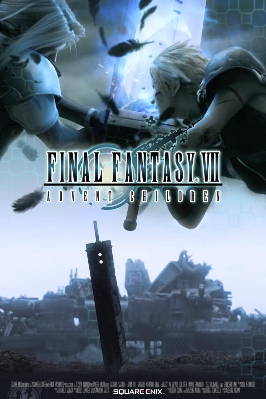 L'affiche du film Final Fantasy VII: Advent Children Bonus Disc