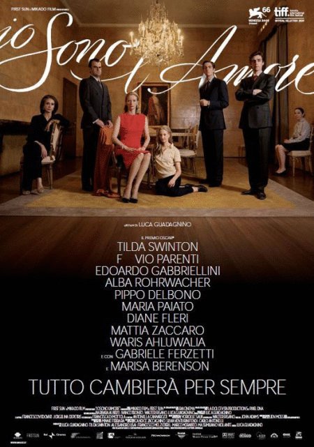 L'affiche du film Io sono l'amore