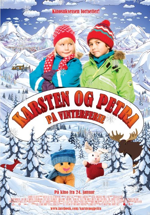 L'affiche du film Karsten og Petra på vinterferie [2014]
