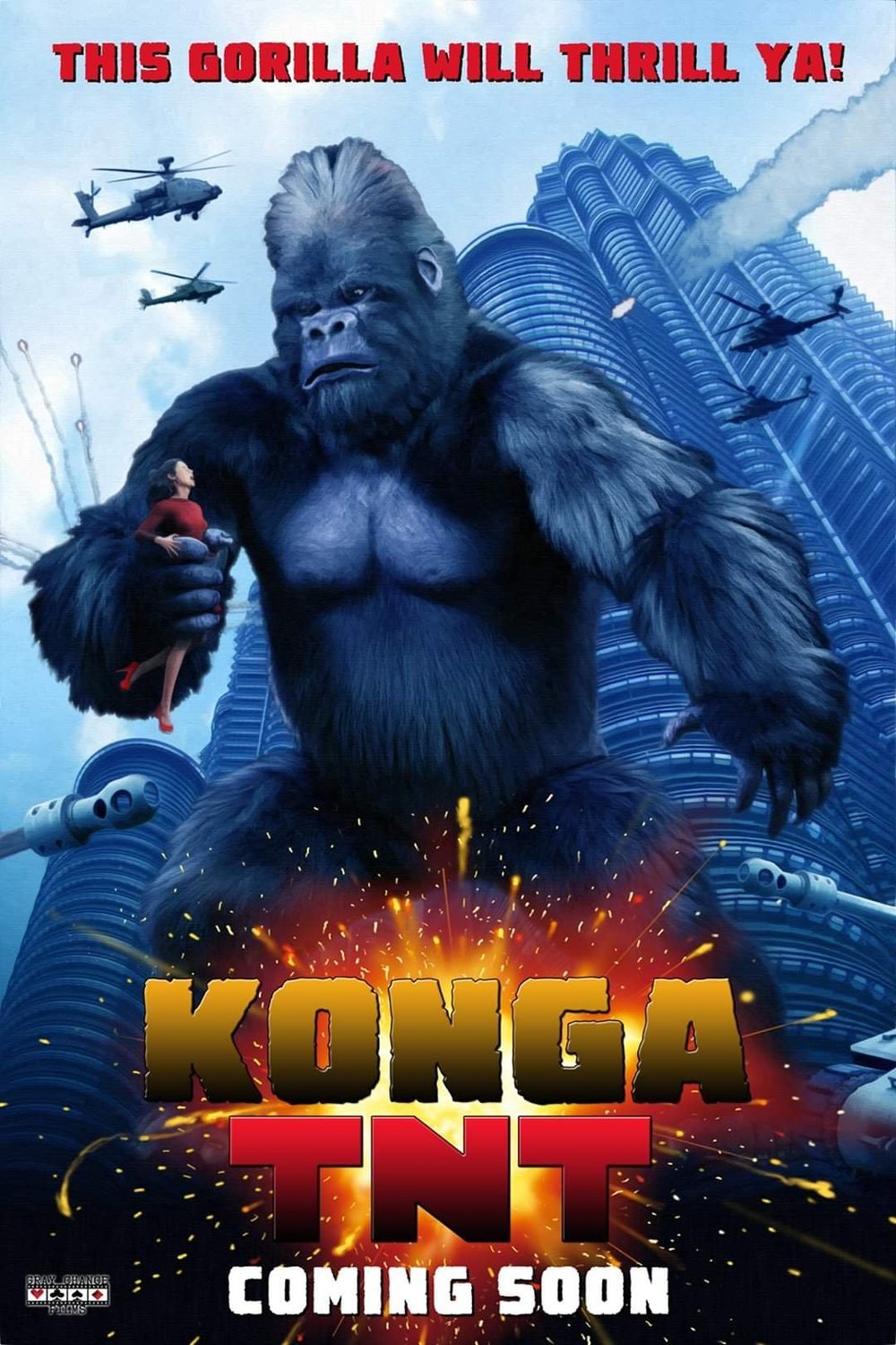 L'affiche du film Konga TNT [2020]