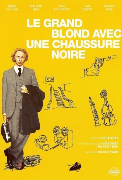 L'affiche du film Le Grand Blond Avec Une Chaussure Noire