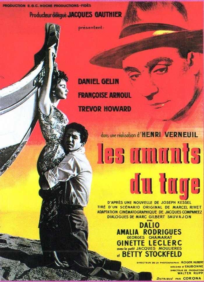 L'affiche du film Les Amants du Tage