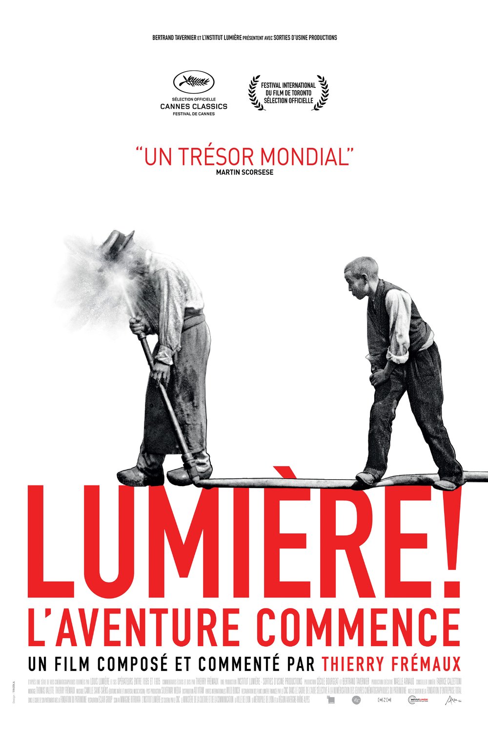 L'affiche du film Lumière! L'aventure commence [2016]