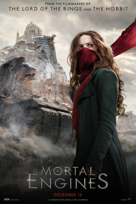 L'affiche du film Mortal Engines