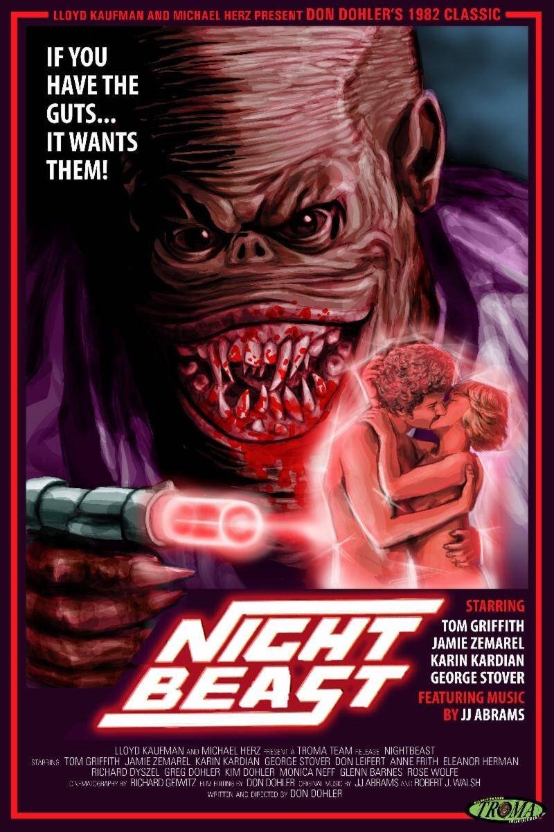 L'affiche du film Nightbeast