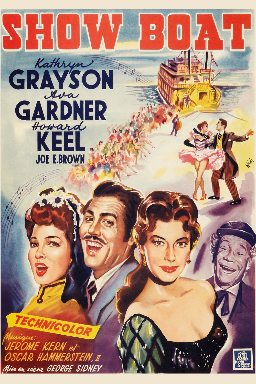 L'affiche du film Show Boat