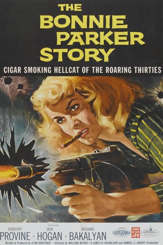 L'affiche du film The Bonnie Parker Story