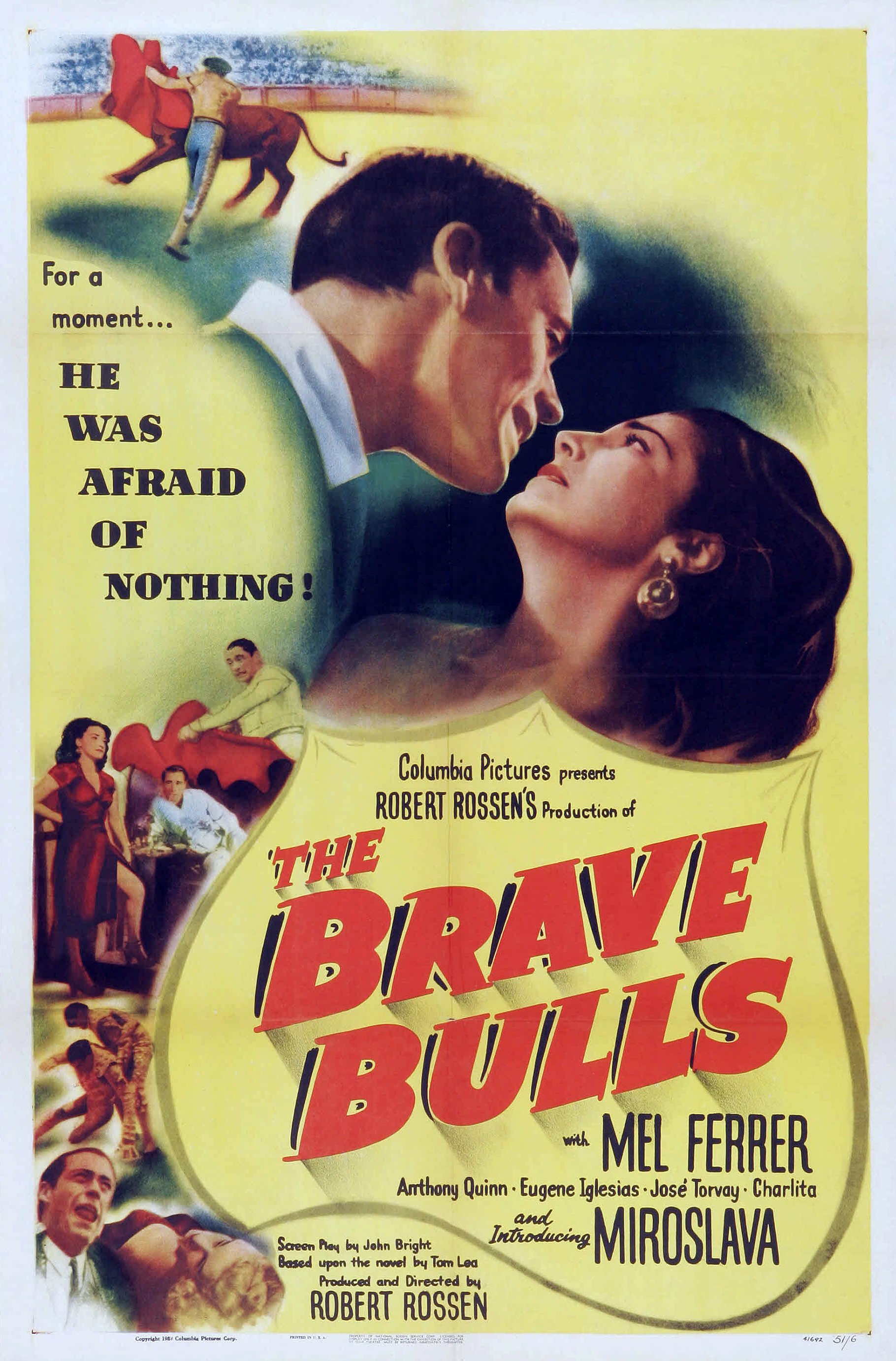 L'affiche du film The Brave Bulls