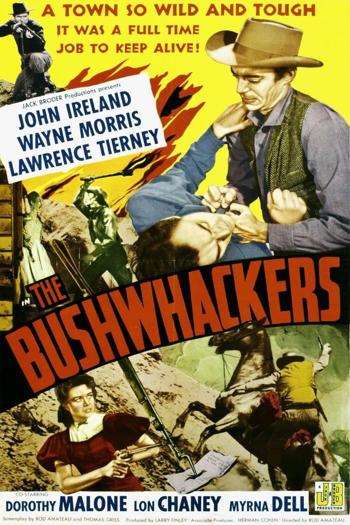 L'affiche du film The Bushwhackers