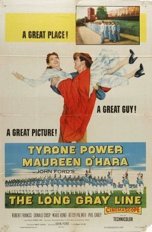 L'affiche du film The Long Gray Line