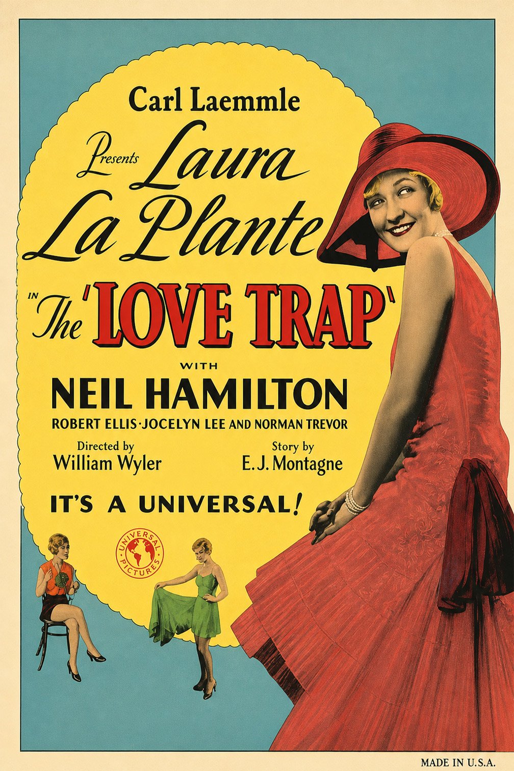 Poster of the movie Le piège d'amour [1929]