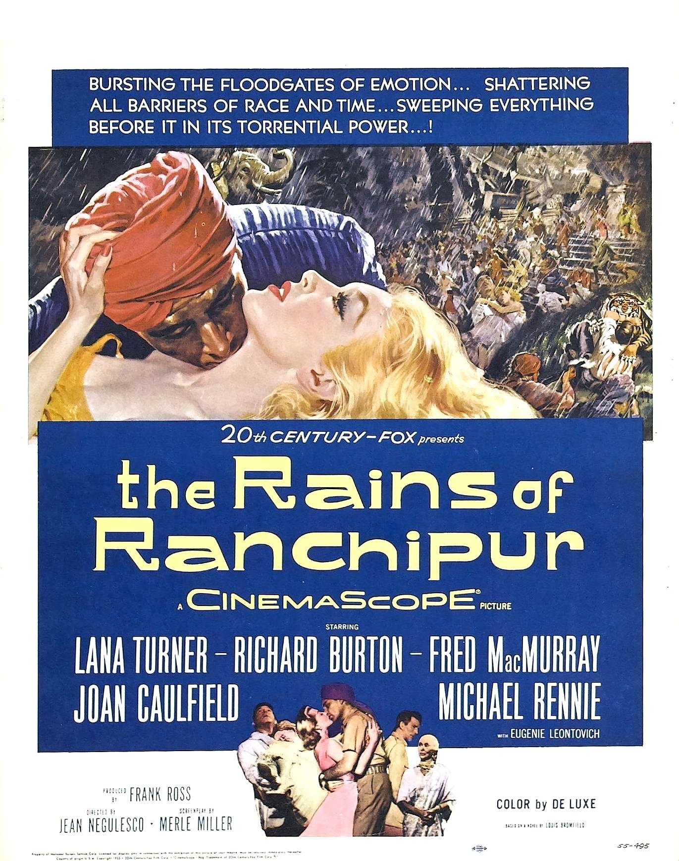 L'affiche du film The Rains of Ranchipur