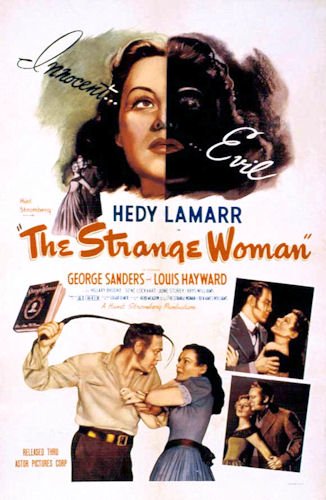 L'affiche du film The Strange Woman