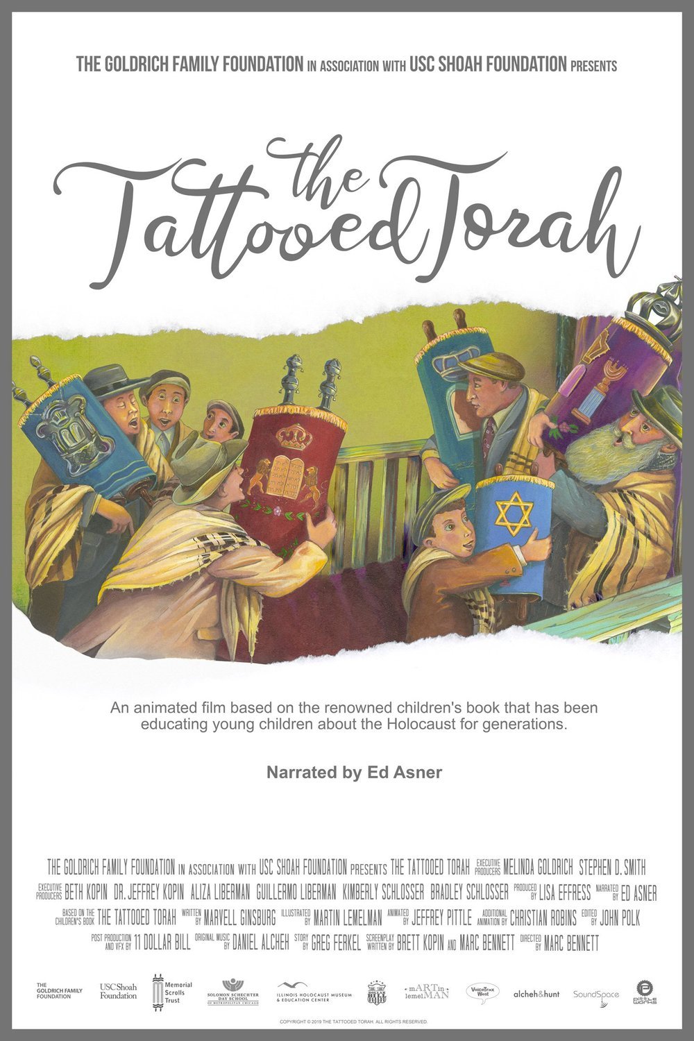 L'affiche du film The Tattooed Torah