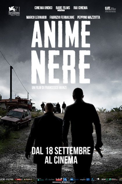 L'affiche originale du film Anime nere en italien