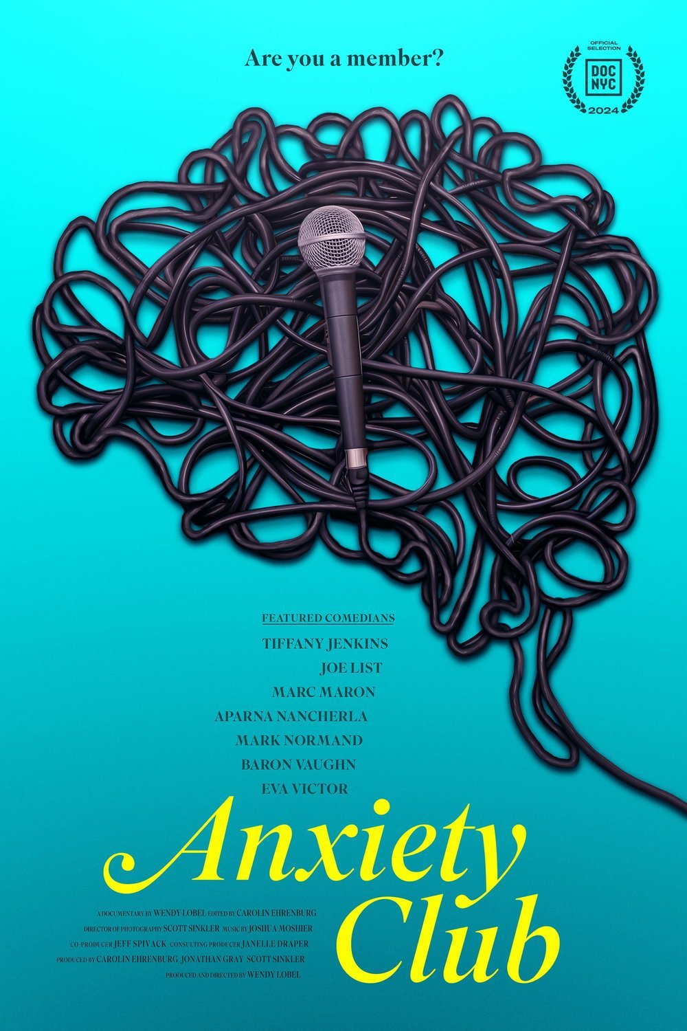 L'affiche du film Anxiety Club [2024]