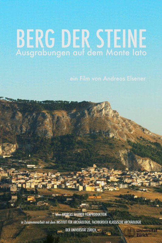 L'affiche originale du film Berg der Steine - Ausgrabungen auf dem Monte Iato en italien