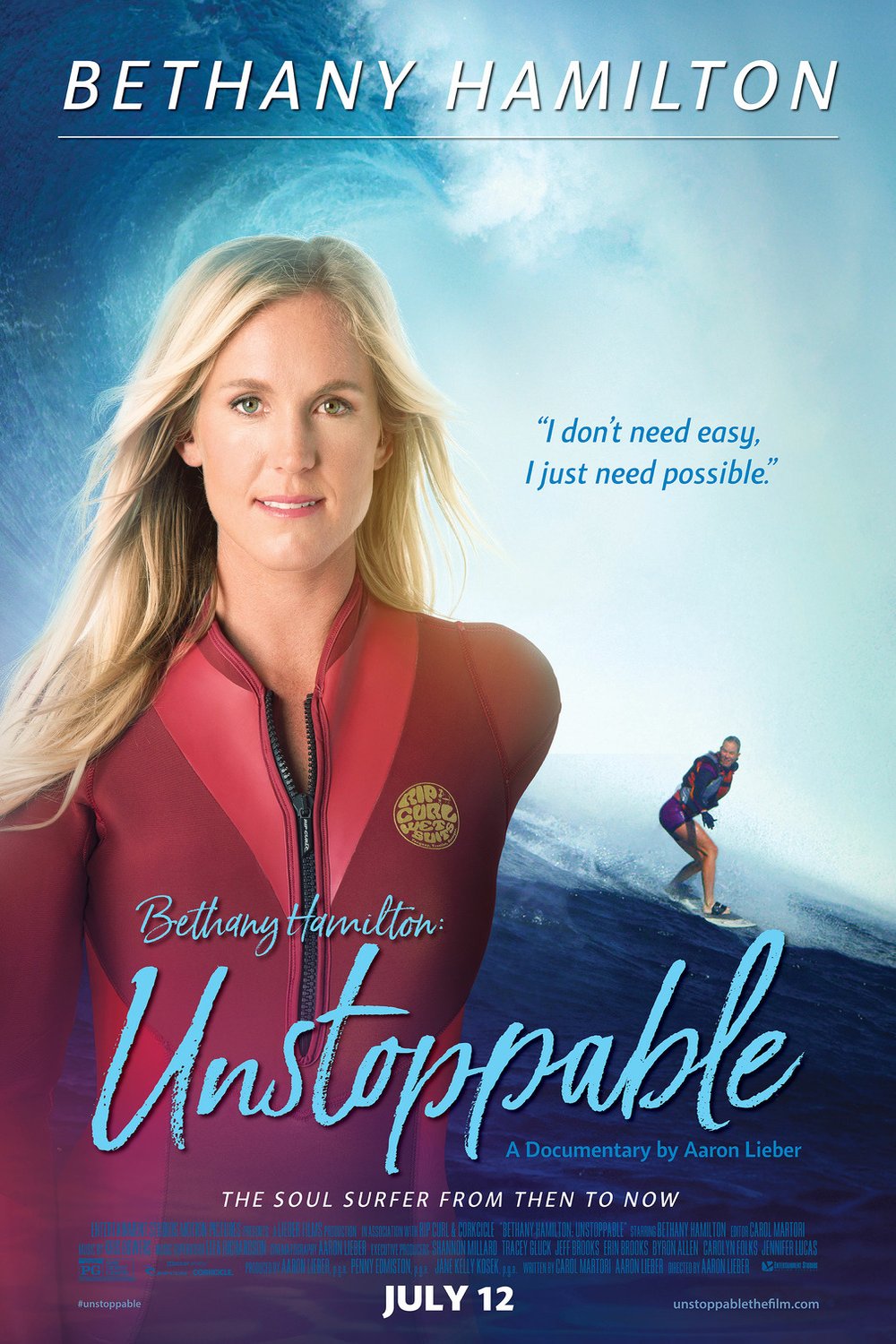 Poster of the movie Bethany Hamilton: Unstoppable