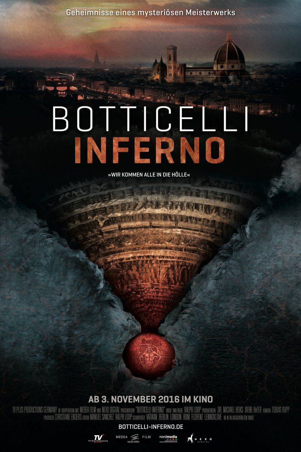 L'affiche du film Botticelli Inferno