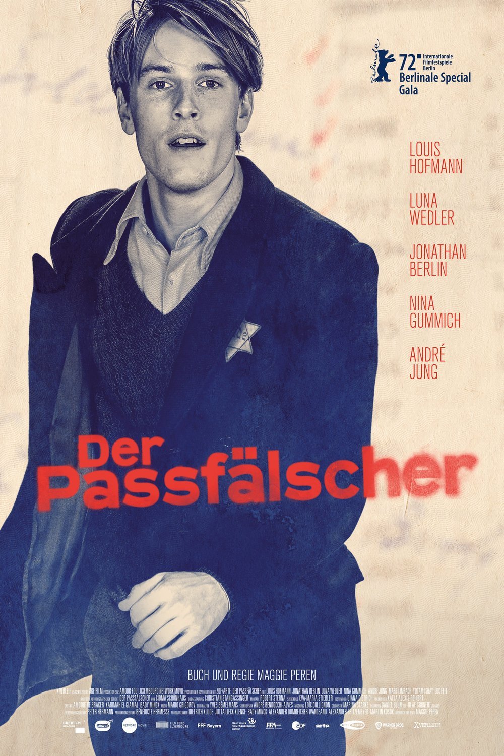 L'affiche originale du film Der Passfälscher en allemand