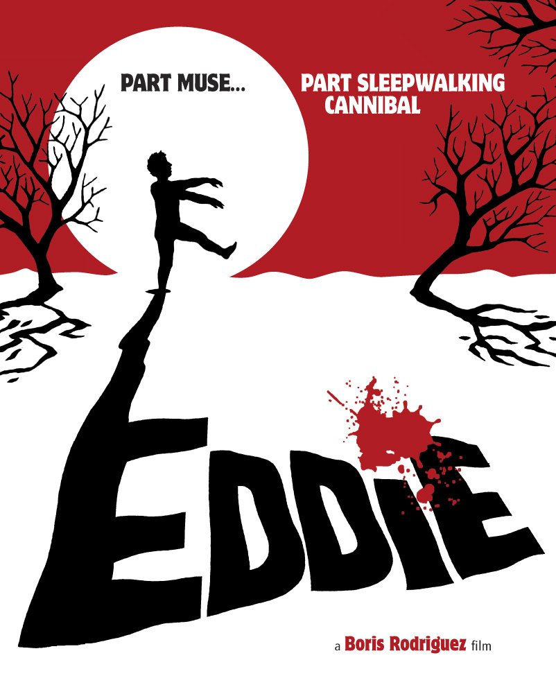 L'affiche du film Eddie: The Sleepwalking Cannibal