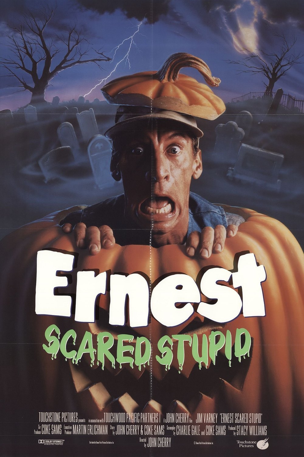 L'affiche du film Ernest Scared Stupid