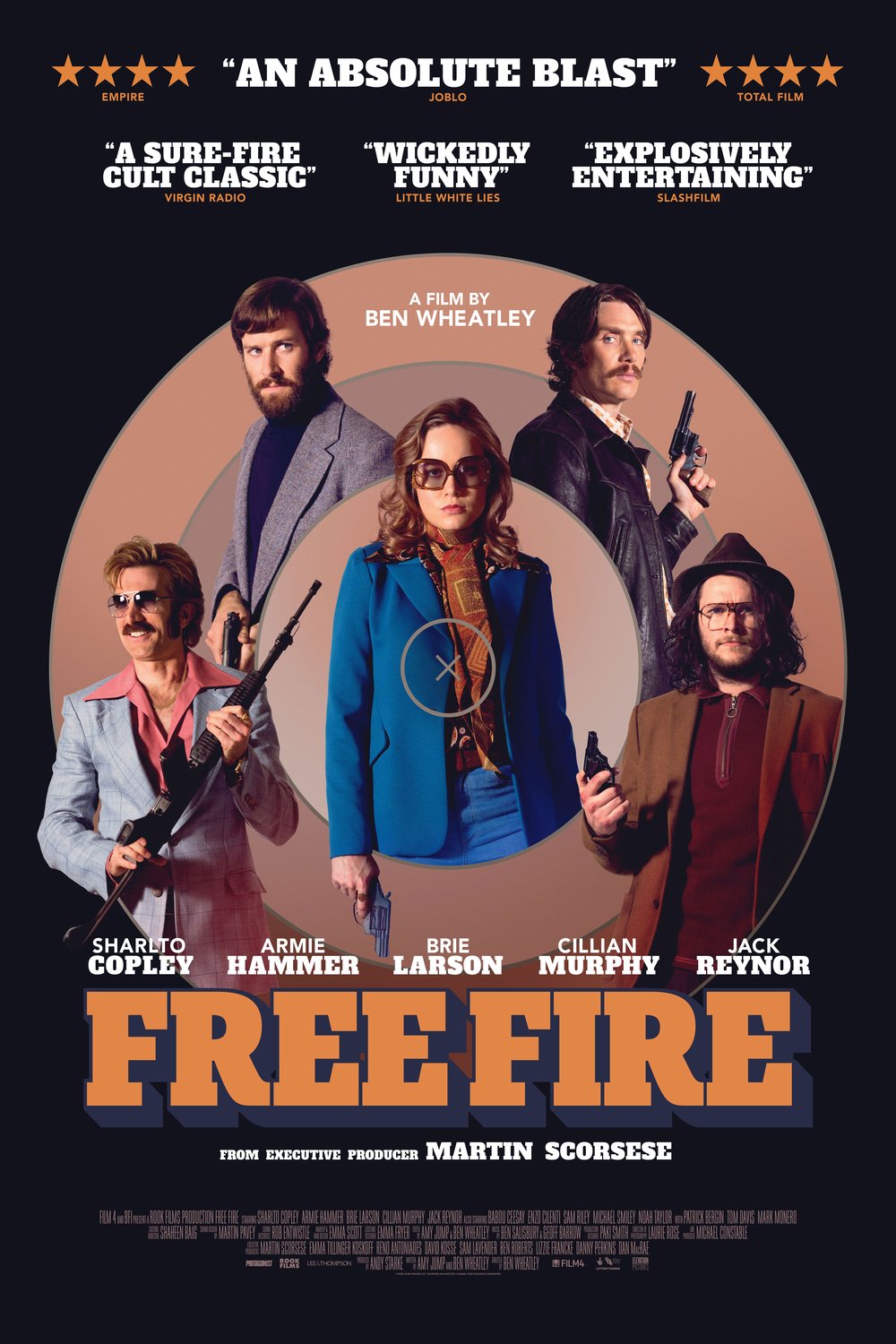 L'affiche du film Free Fire