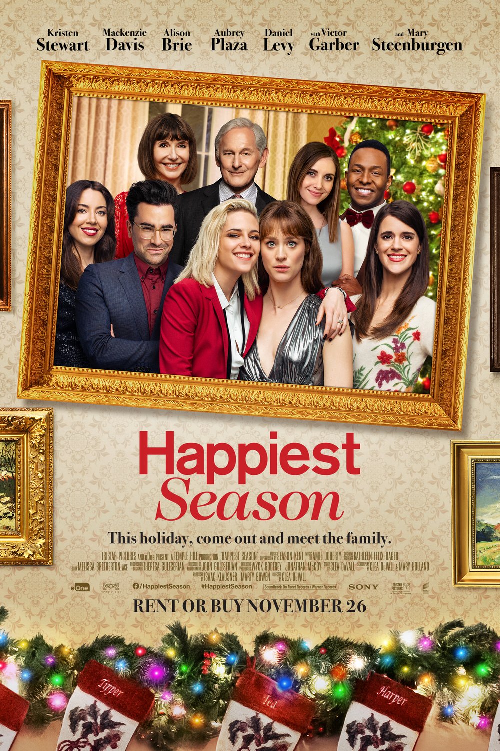 L'affiche du film Happiest Season
