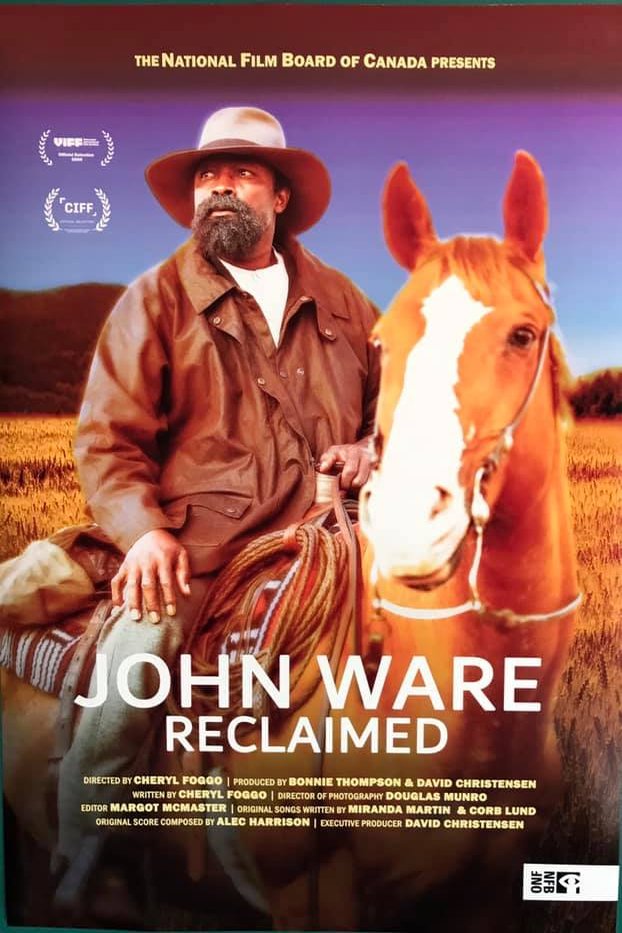 L'affiche du film Sur les traces de John Ware [2020]