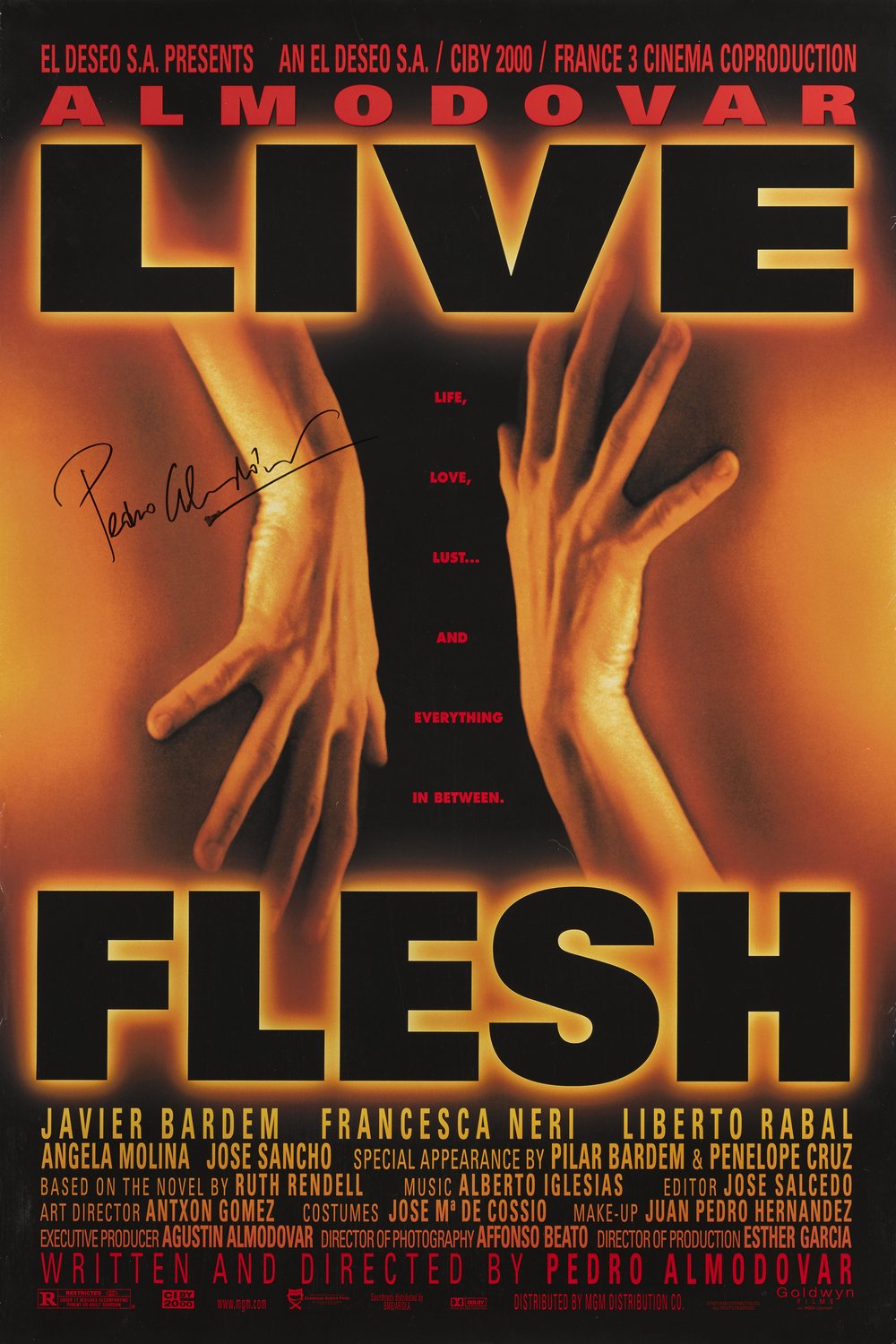 L'affiche du film Live Flesh