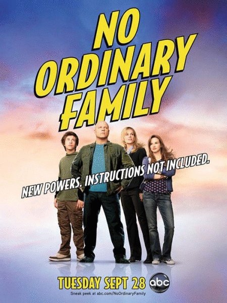 L'affiche du film No Ordinary Family