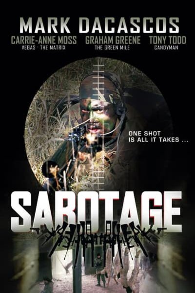 L'affiche du film Sabotage