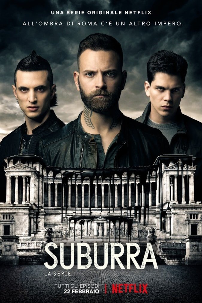 L'affiche originale du film Suburra: Blood on Rome en italien